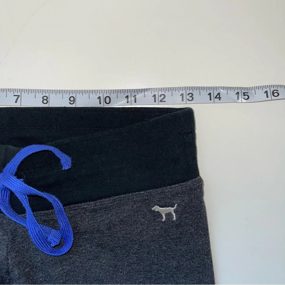 PINK Victoria’s Secret Dark Gray Drawstring Essential Legigngs Small Women’s - Picture 7 of 12